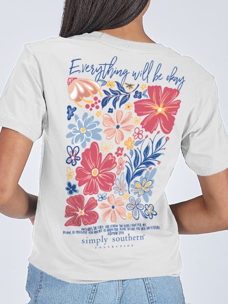 Simply Southern “ok” Youth Short Sleeve Shirt