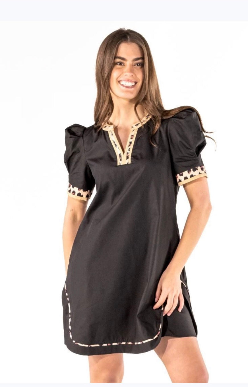 The Wild Side Puff Sleeve Dress