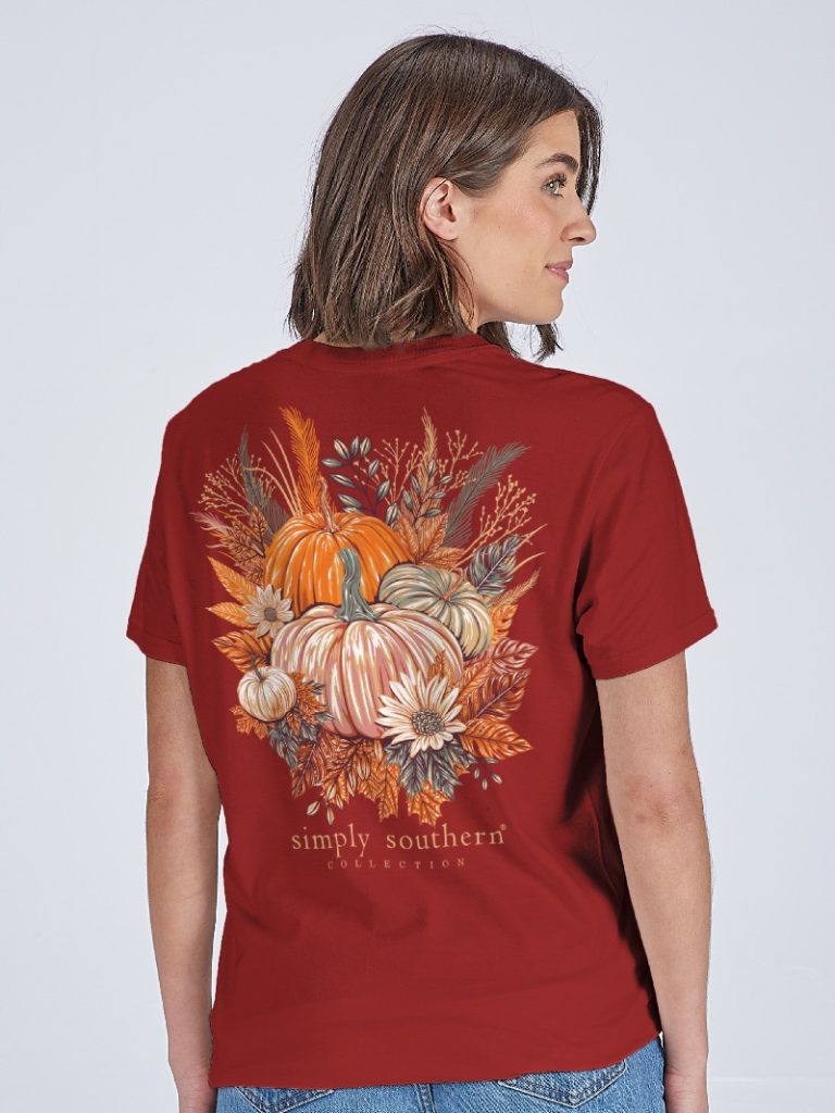 Simply Southern “harvest” YOUTH Short Sleeve Shirt