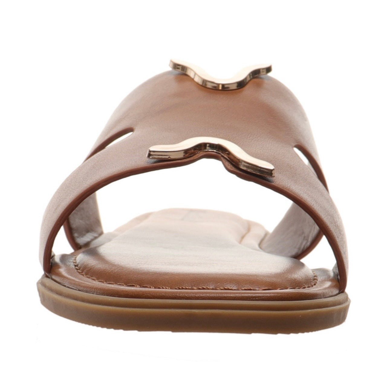 Pierre Dumas Empress Sandal - New Tan