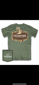 Camo wood duck fieldstone youth/toddler shortsleeve