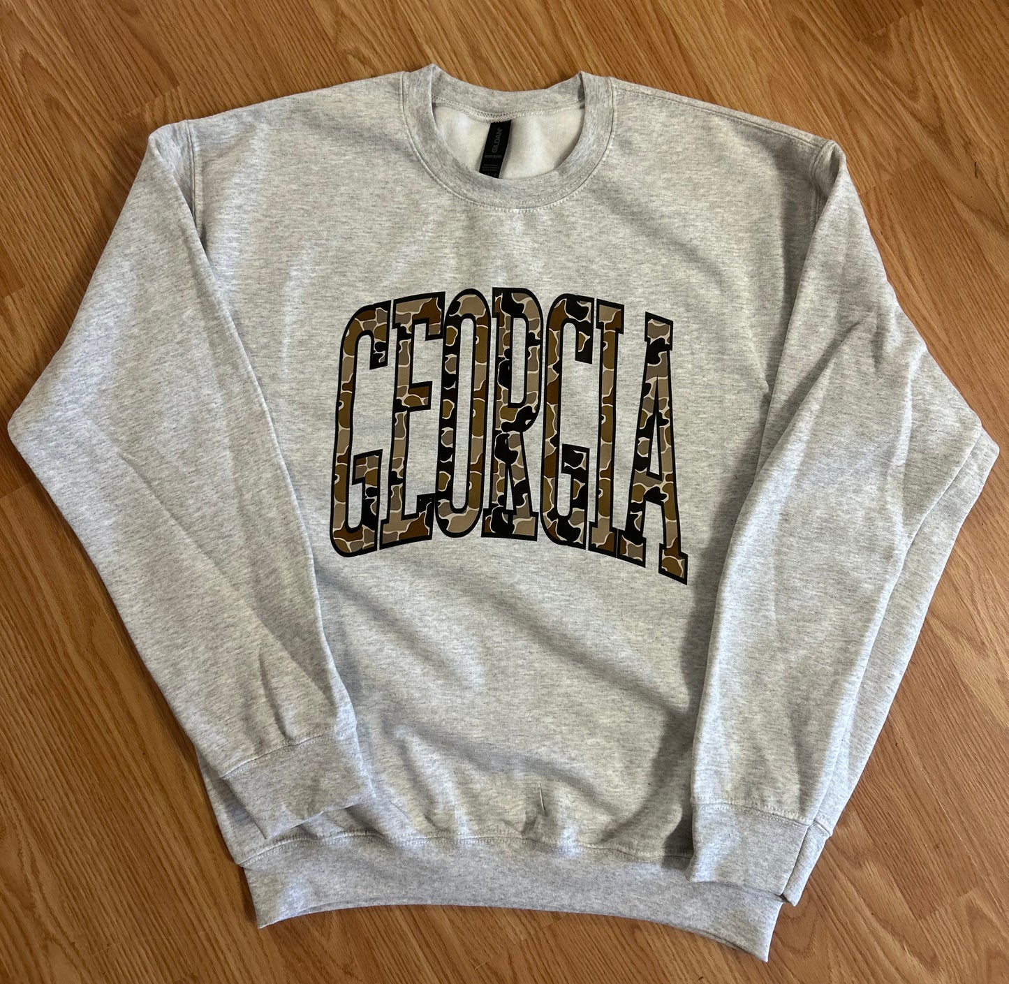 Camo ‘GEORGIA’ Crewneck