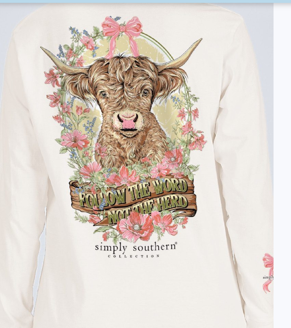 Simply southern youth herd longsleeve