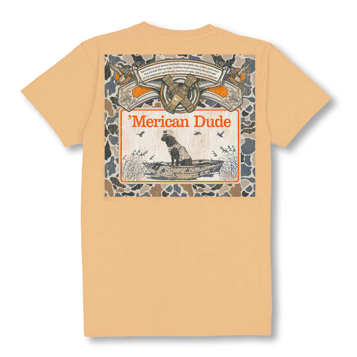 Simply Southern Youth "duck call" Short Sleeve Tee