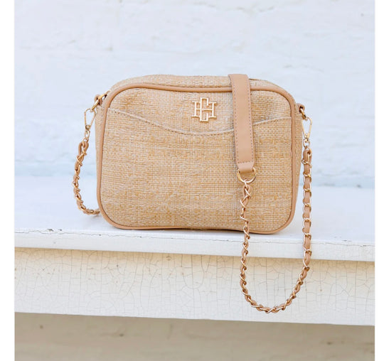 Fiona Crossbody Natural Lattice