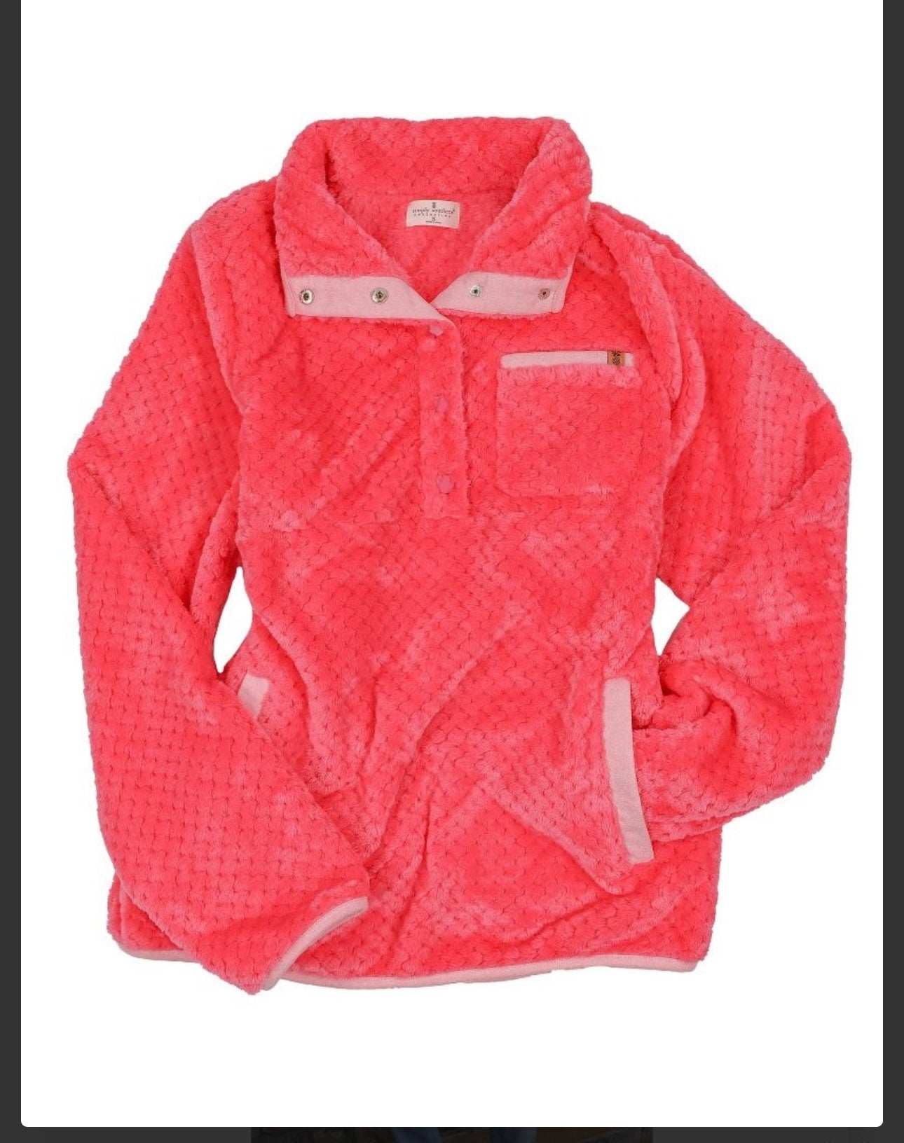 Simply Southern Simply Soft Pullover for Women in Pink