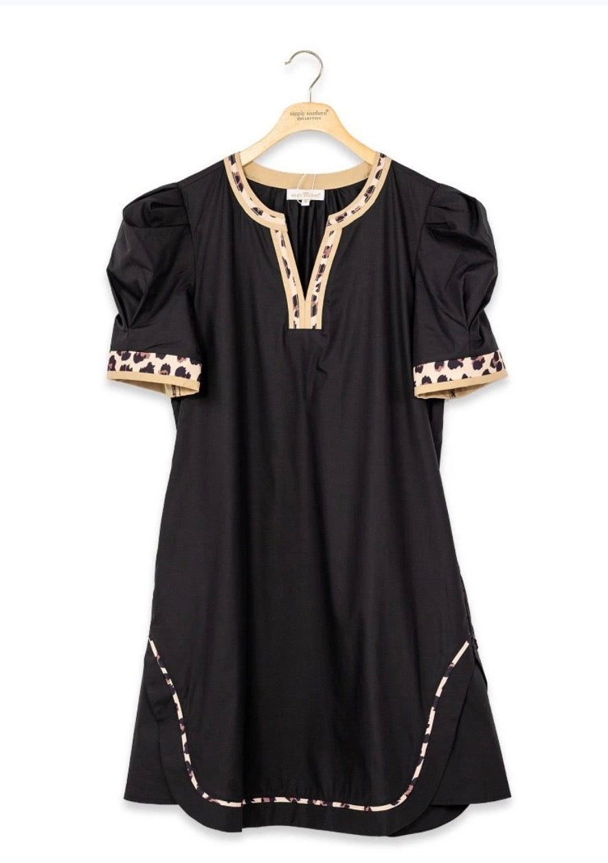 The Wild Side Puff Sleeve Dress