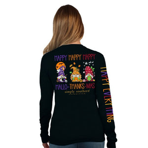 Simply Southern “happy” Long Sleeve Tee