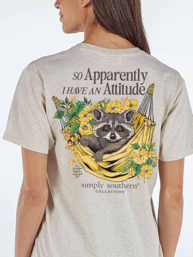 Simply Southern “Attitude” Youth Short Sleeve Shirt