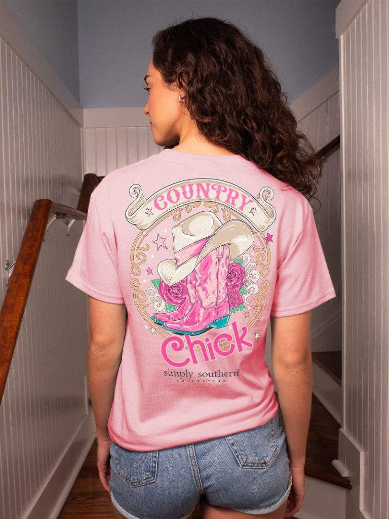 Simply Southern "countrychick" Short Sleeve Tee