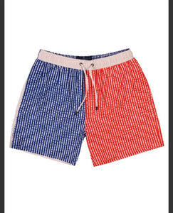 Simply Southern Men’s Red Swim Shorts