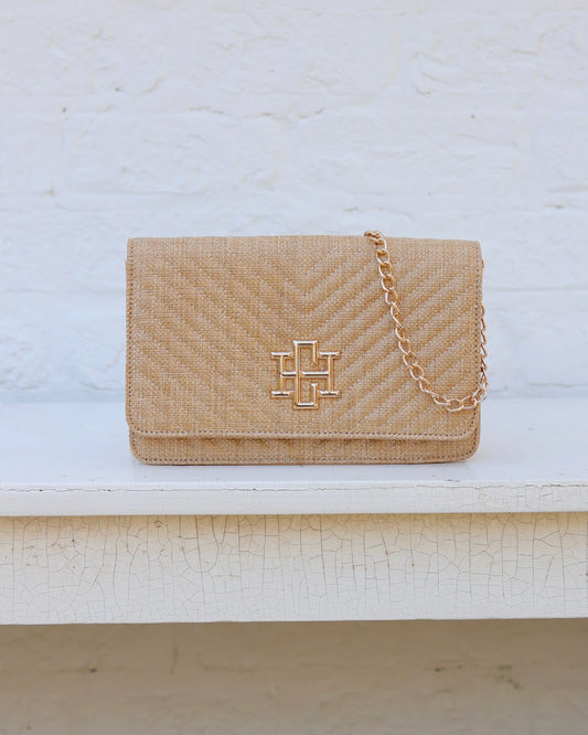 Bryn Clutch/Crossbody | Natural VQ