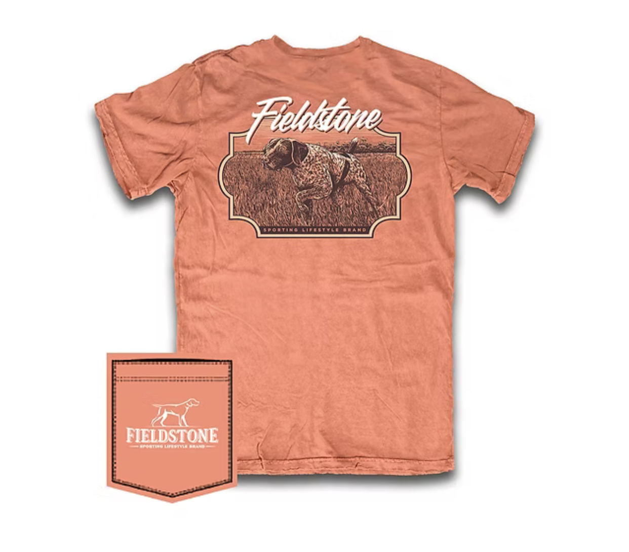 Fieldstone GSP dog T-Shirt