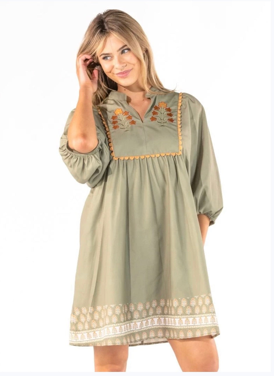 The Maeve Scallop Dress
