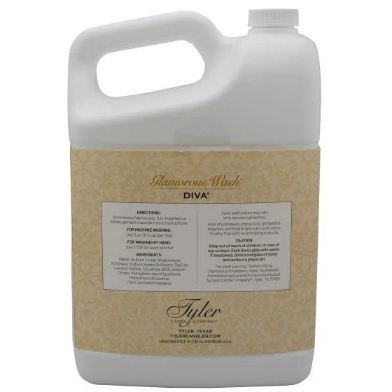 Tyler Candle- diva Glamorous Wash 1 Gallon