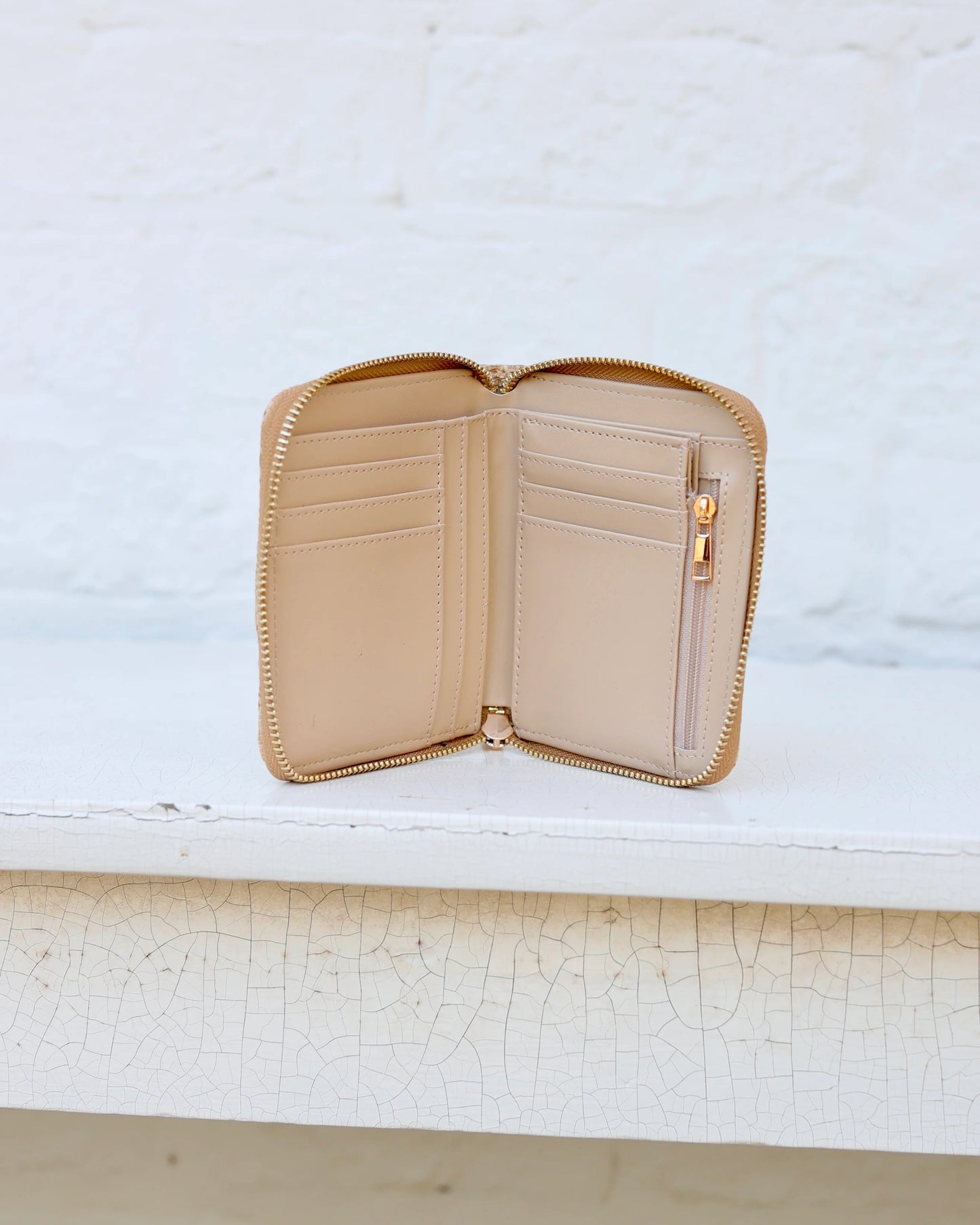 Blakely Wallet | Natural Lattice