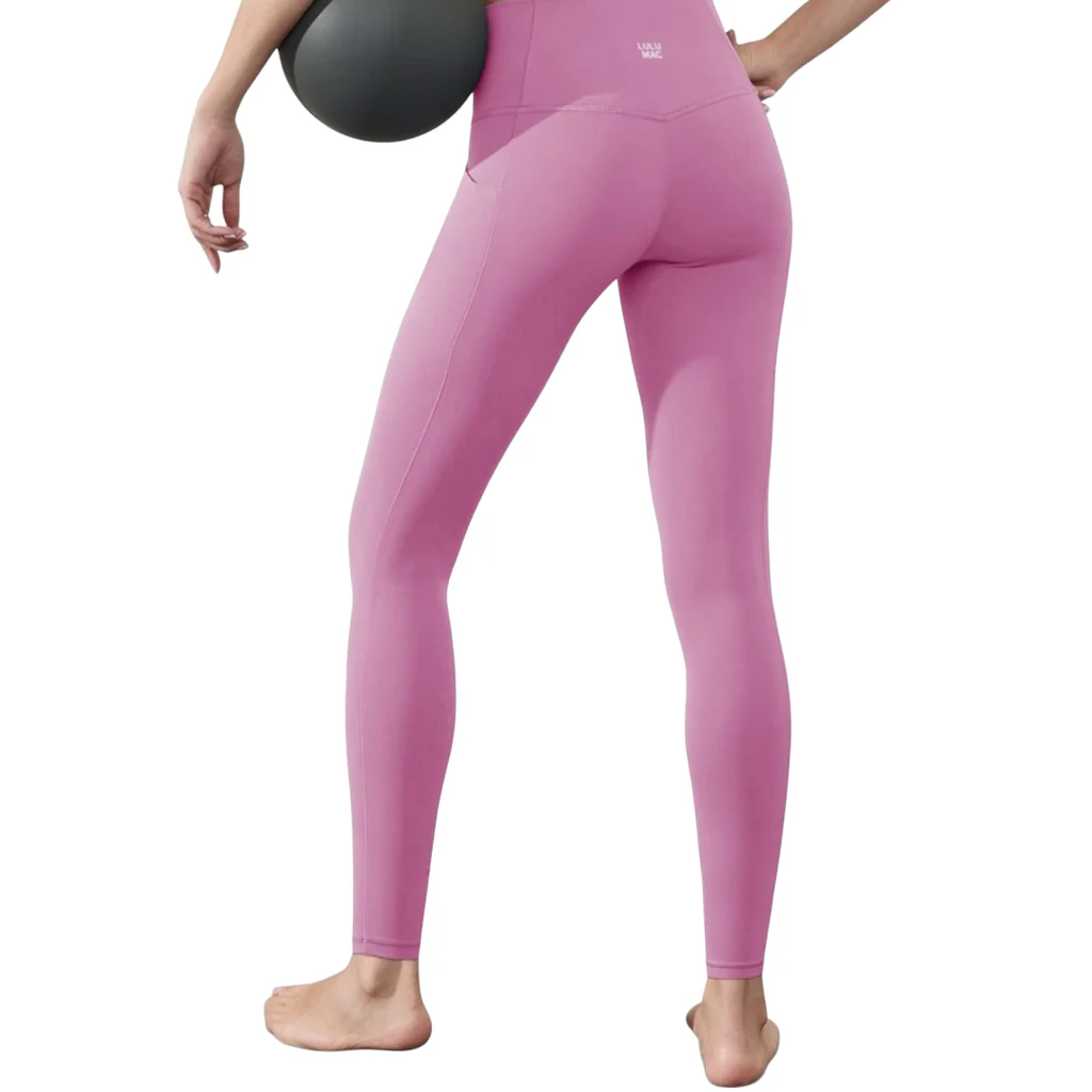 LULU MAC - Solid Leggings | Pink