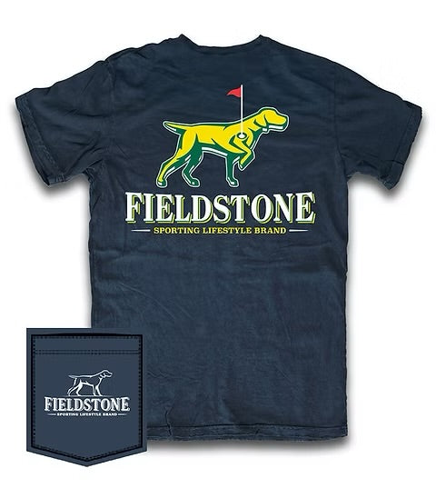 Youth Fieldstone Logo Pin T-Shirt