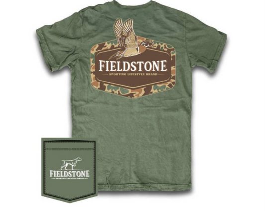 Fieldstone Camo Wood Duck Shirt