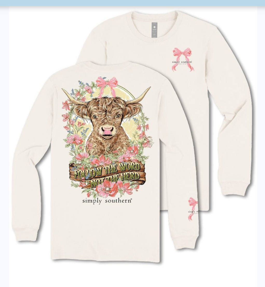 Simply southern youth herd longsleeve