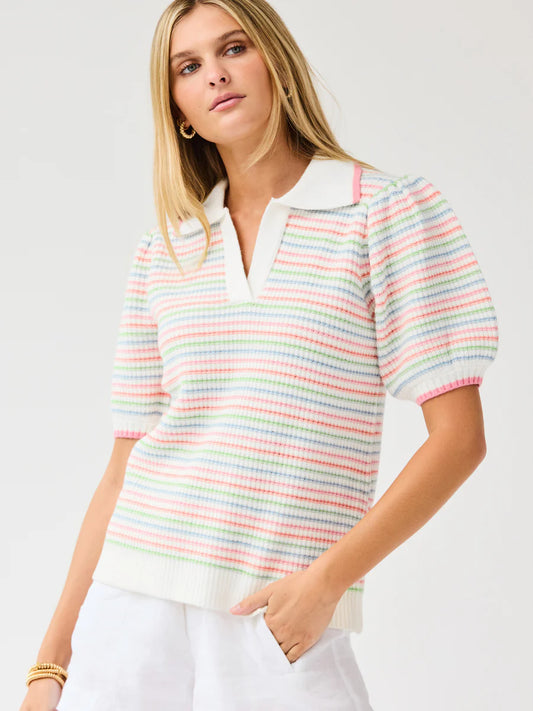 Emma Sweater | Ivory Multi