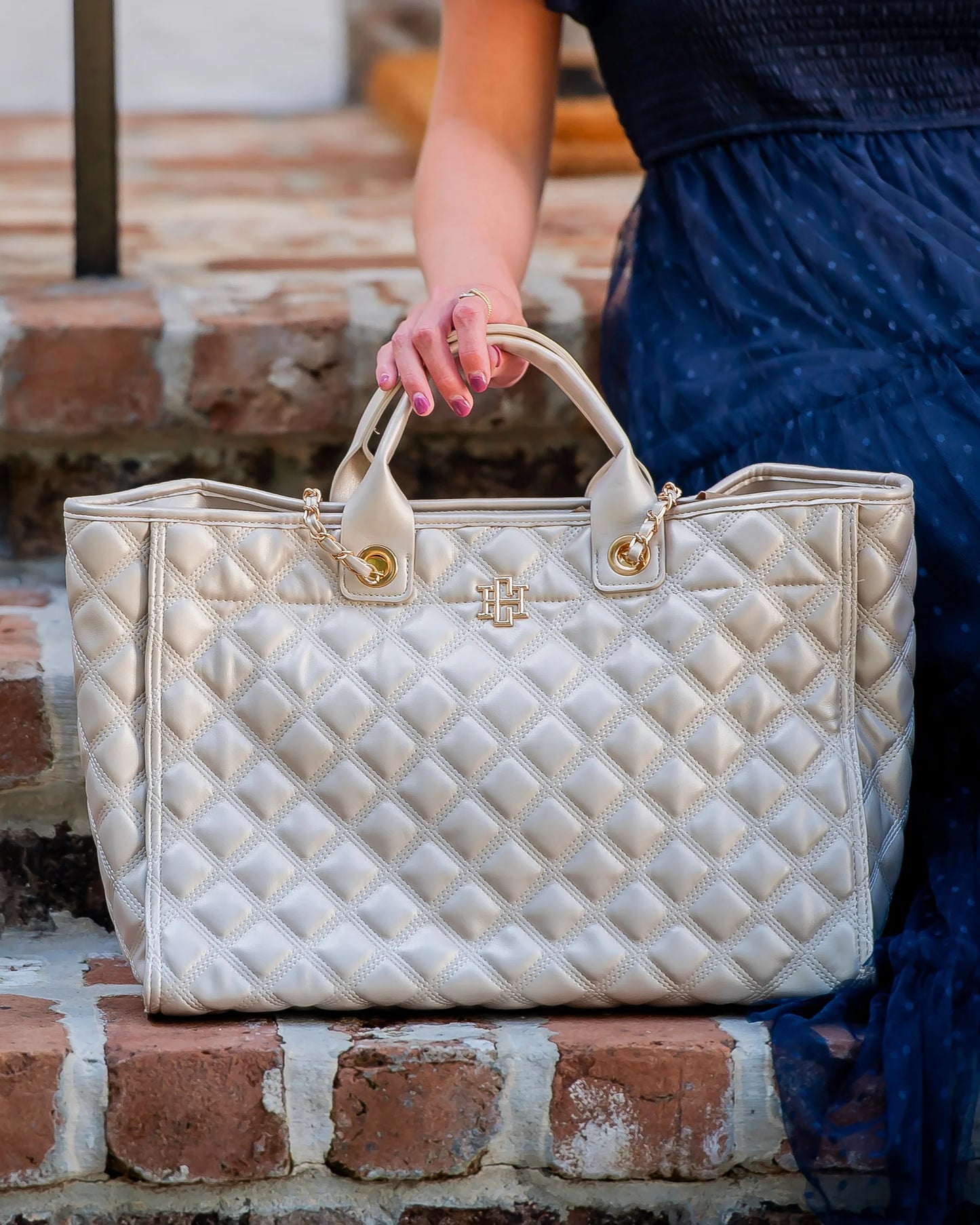 Melissa Tote Bag | Pearl DQ