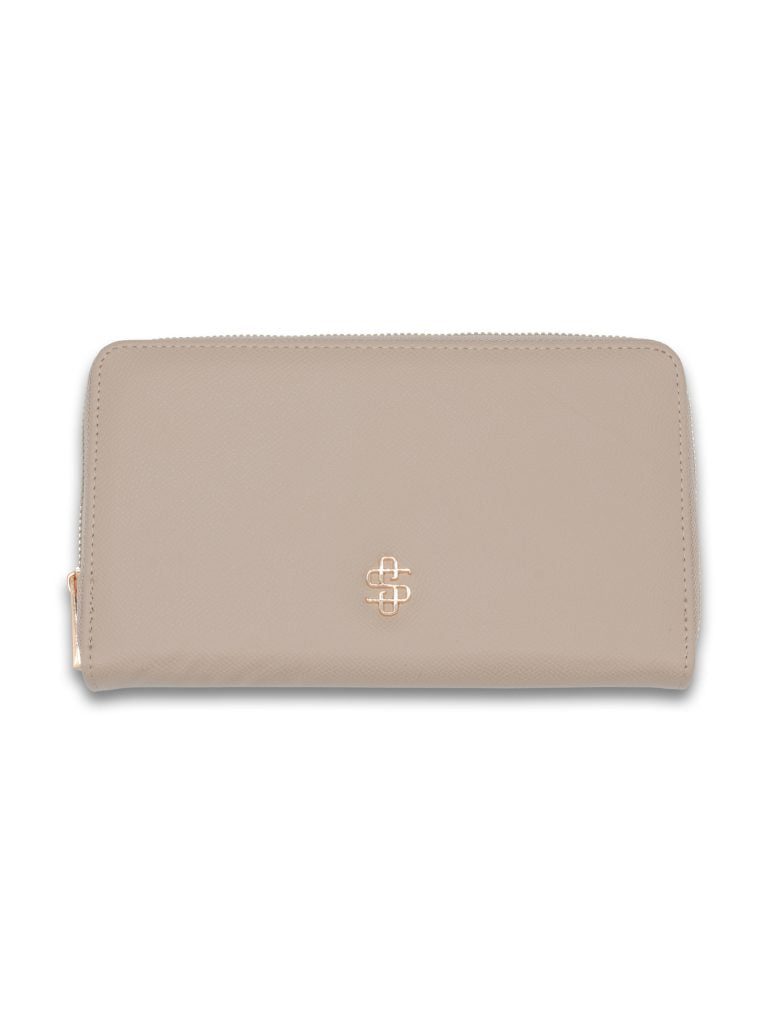 Simply Southern Beige Vegan Leather Wallet