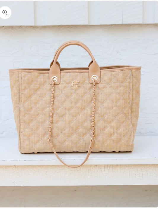 Caroline Hill - Melissa Tote Bag | Natural
