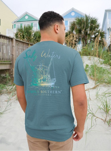 Simply Southern short sleeve t-shirt “salty waters”