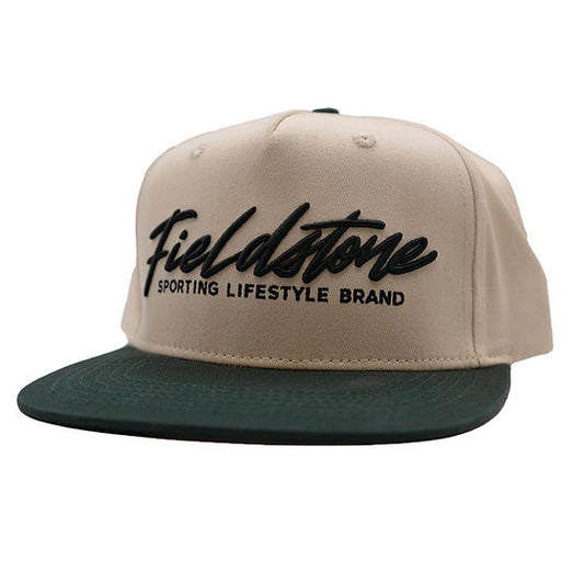 Fieldstone Canvas Green Bill Hat