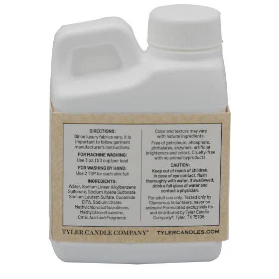 TYLER CANDLES - GLAMOROUS WASH LAUNDRY DETERGENT 4oz