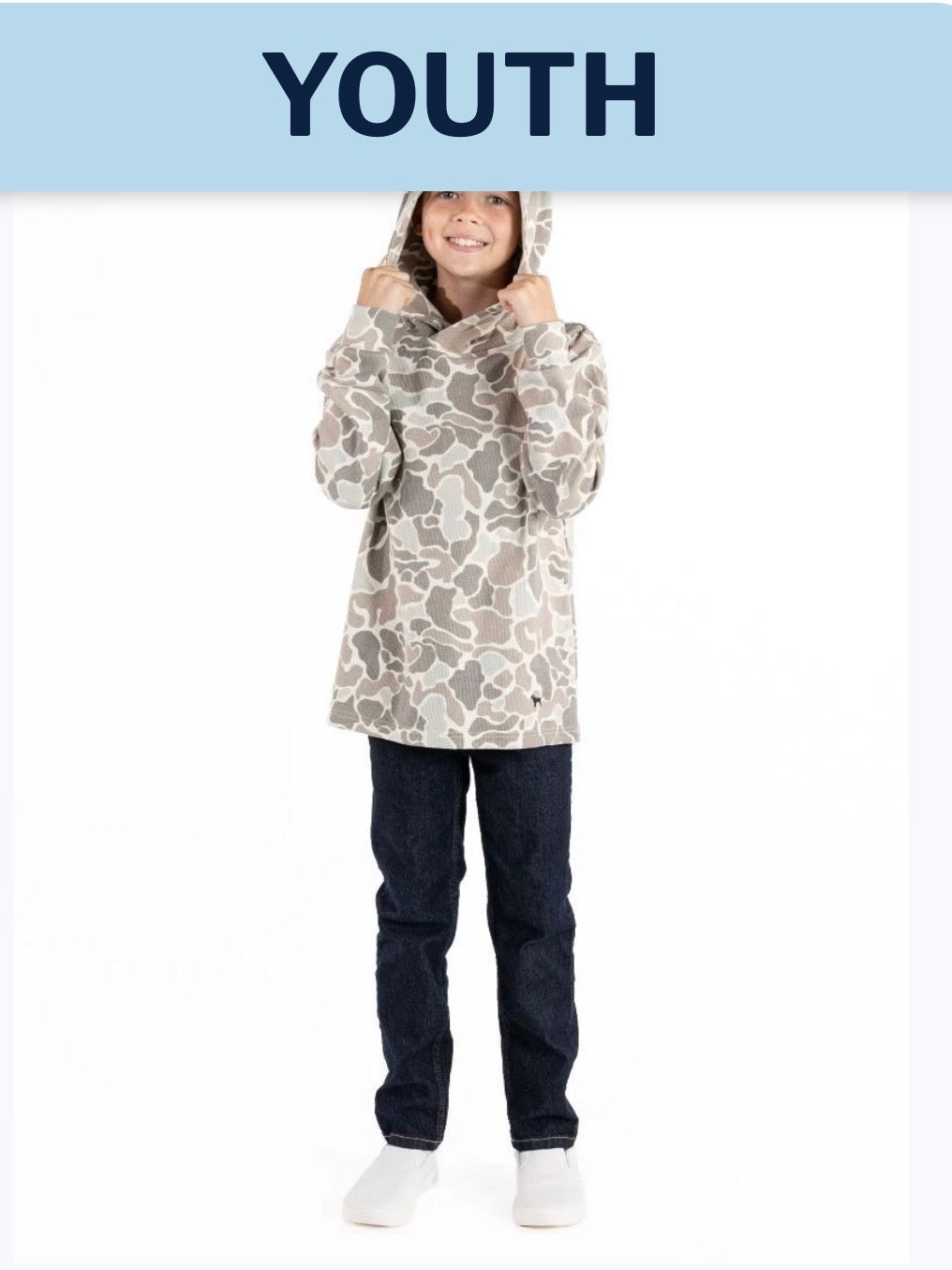 The Youth Waffle Thermal Hoodie