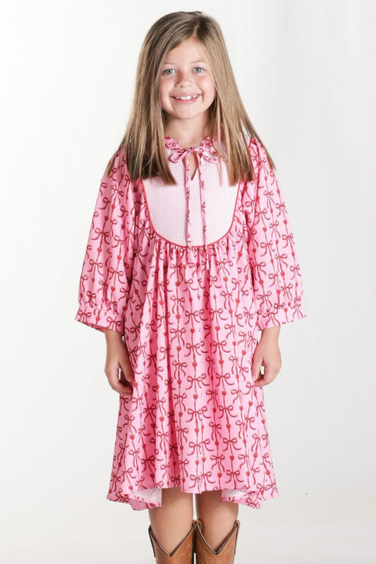 Youth simply southern yoke love dress