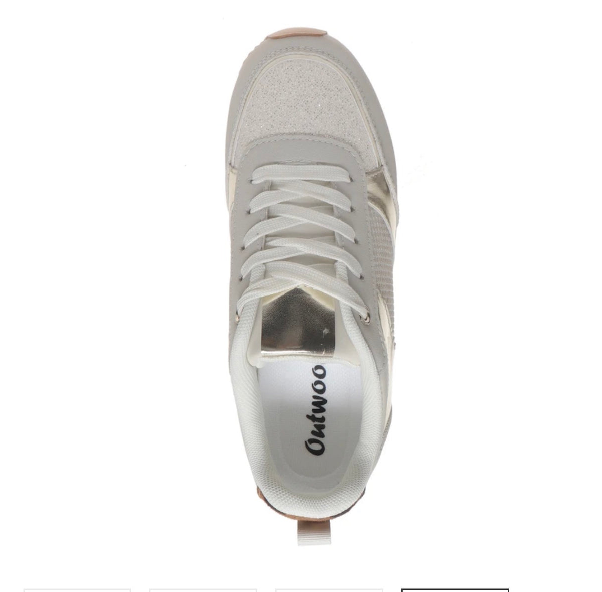 Brenna Platform gold Sneaker