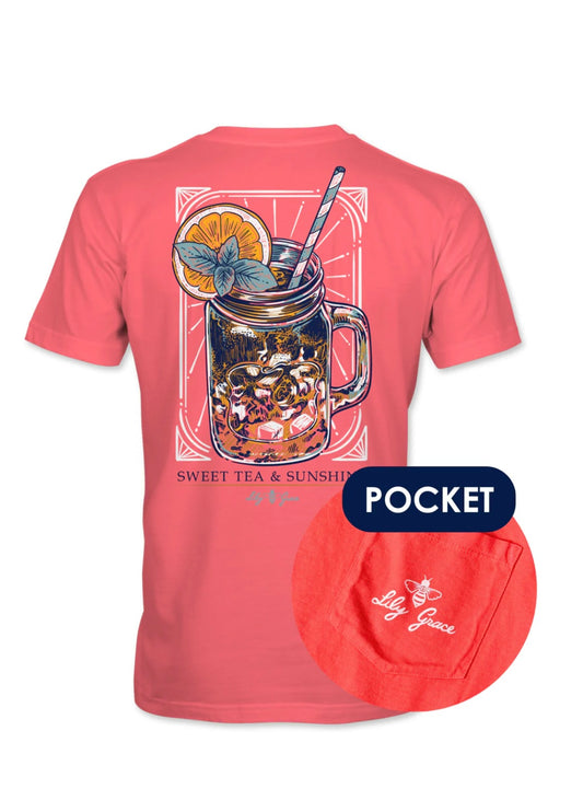 Lily Grace "Sweet Tea & Sunshine" T-Shirt