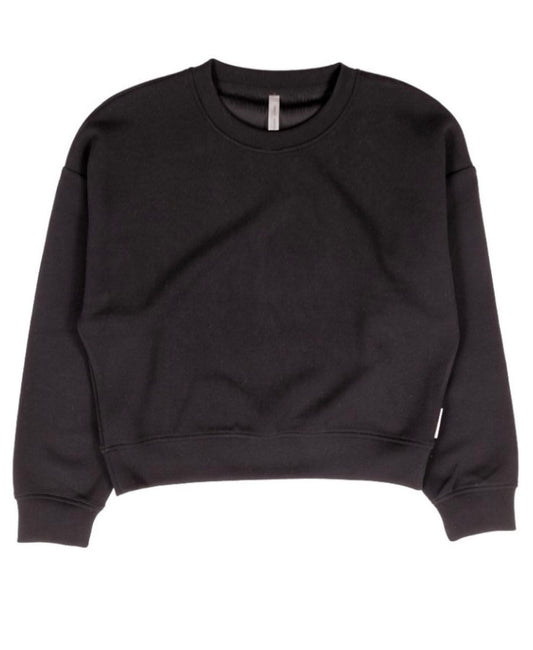 Crewneck Pullover | Black