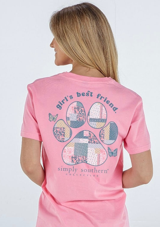 Simply Southern YOUTH Girl’s Best Friend Short Sleeve