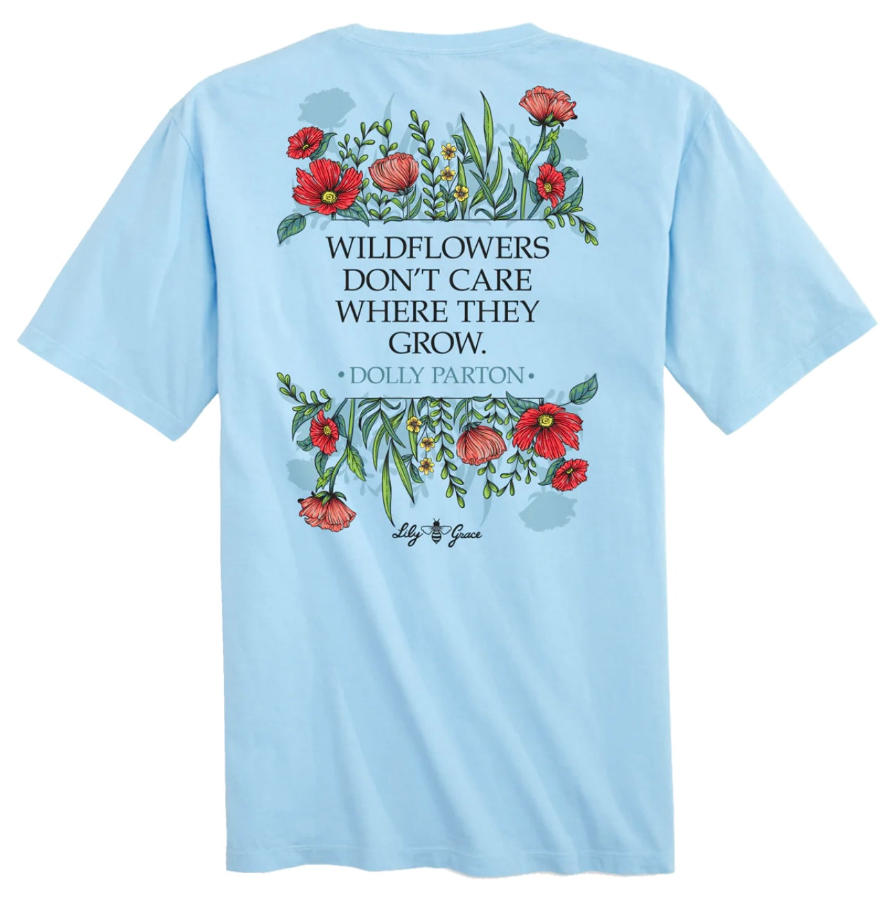Lily Grace "dolly wildflowers” tshirt