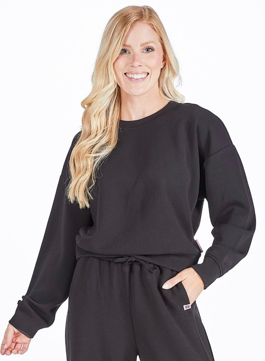 Crewneck Pullover | Black