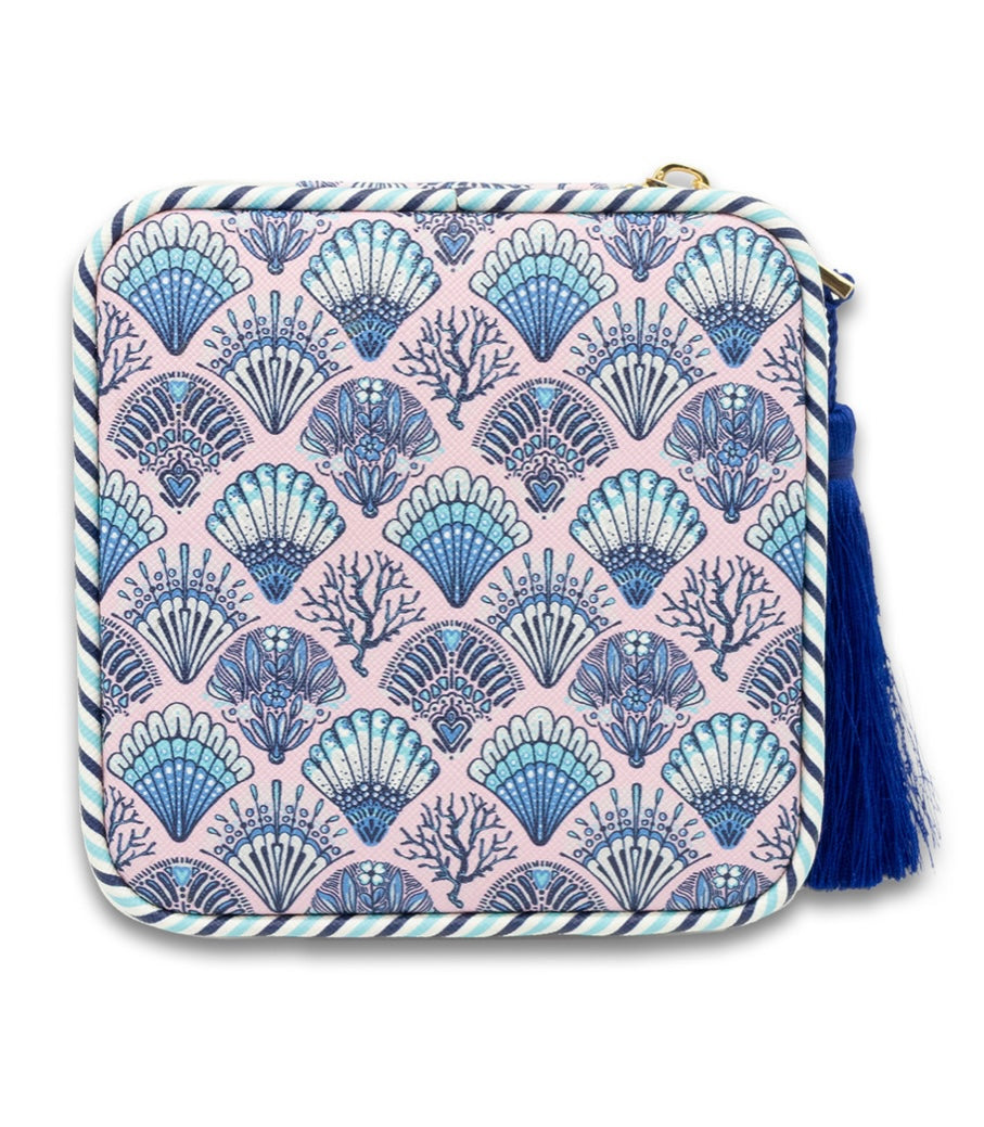 Tassel Jewelry Case | Scallop Shell
