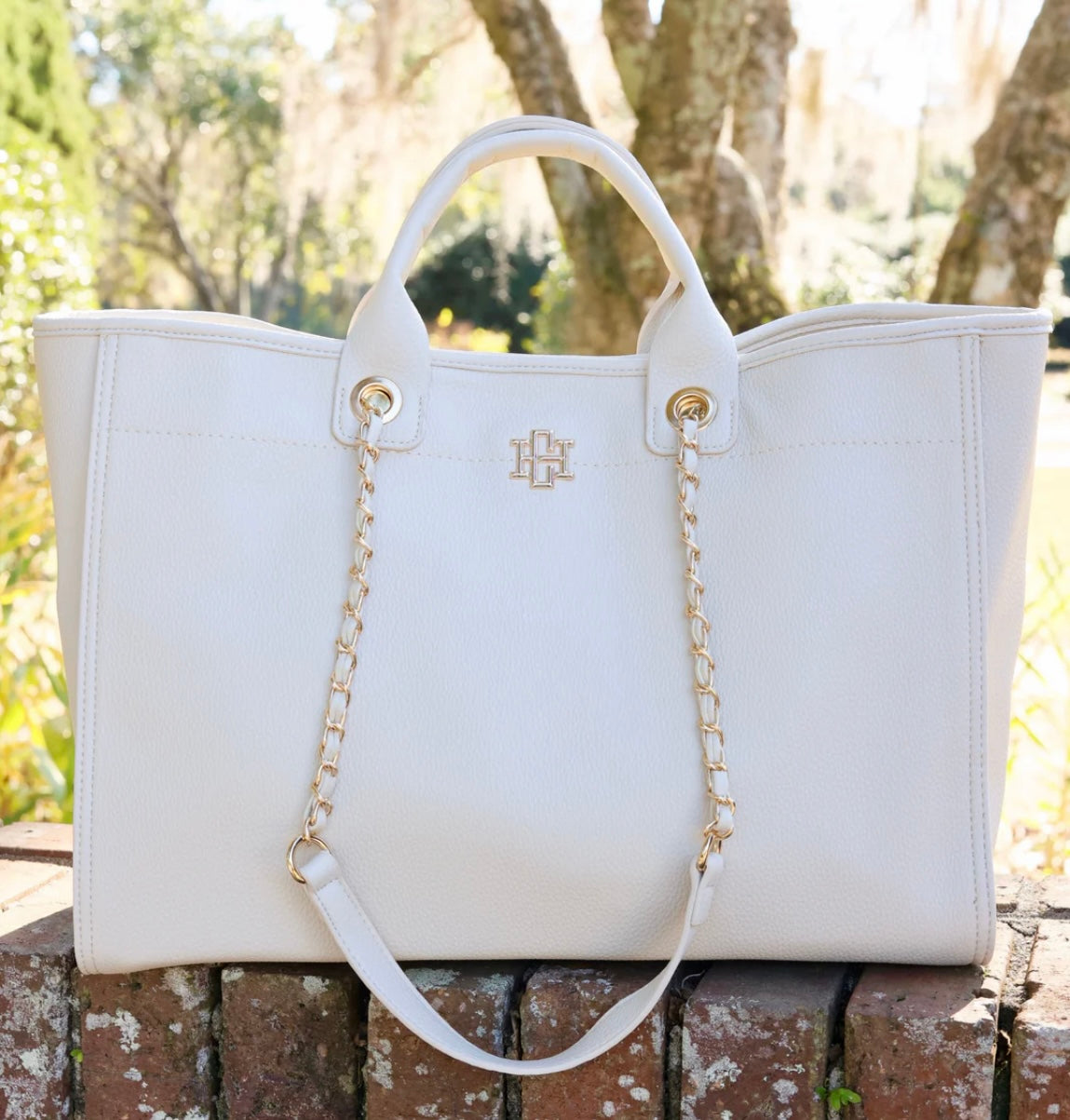 Caroline Hill - Melissa Tote Bag | Cream