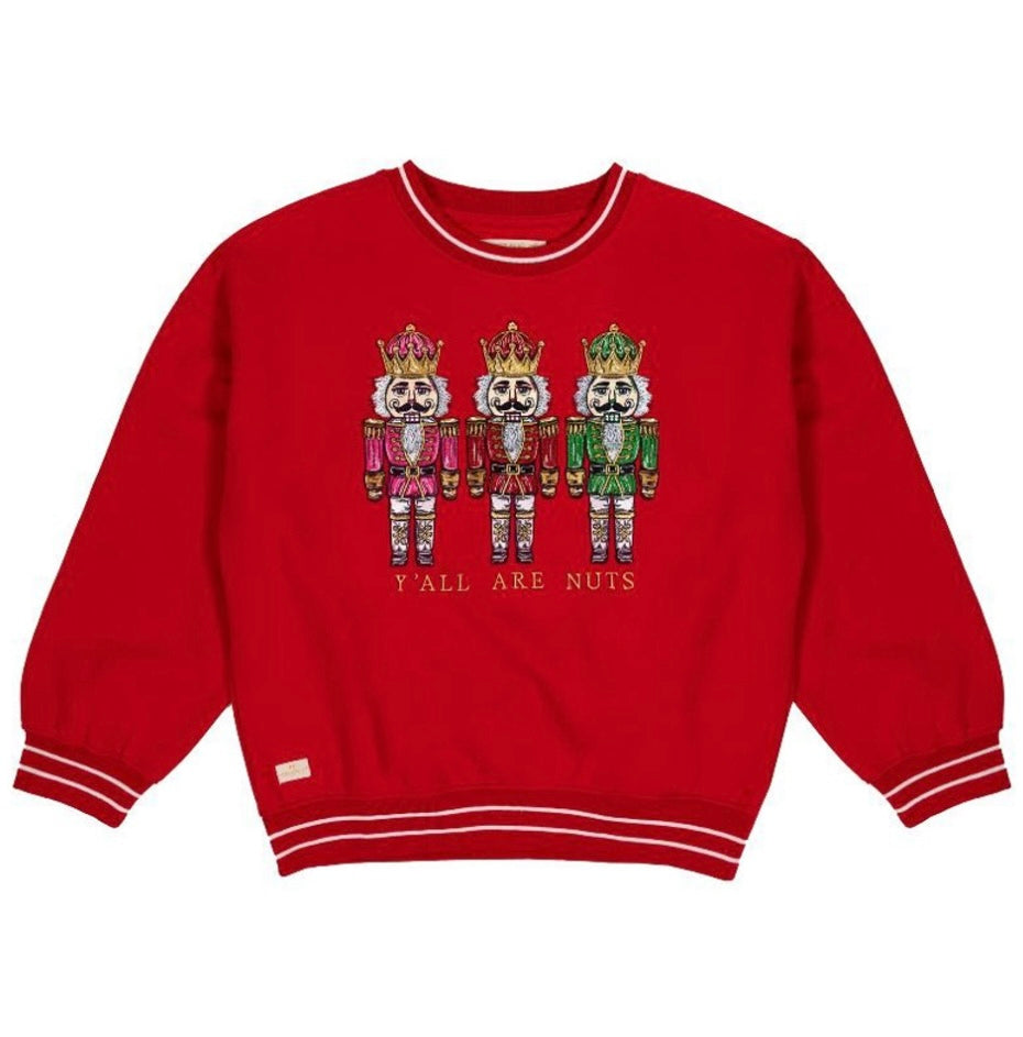 Simply Southern “Nutcracker” Varsity Crewneck