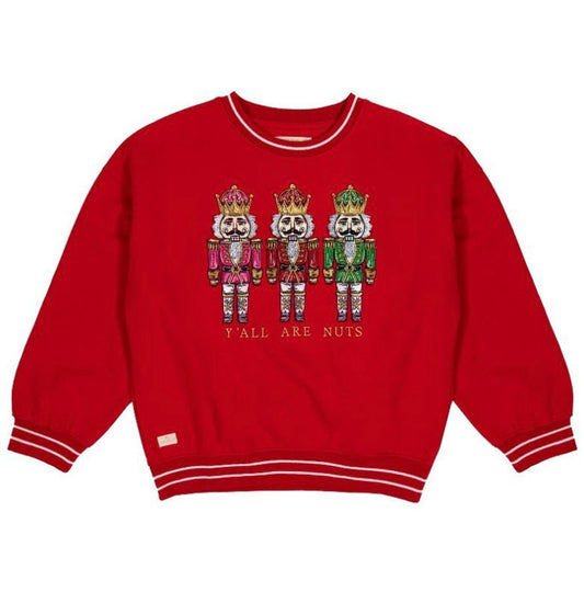 Simply Southern “Nutcracker” Varsity Crewneck