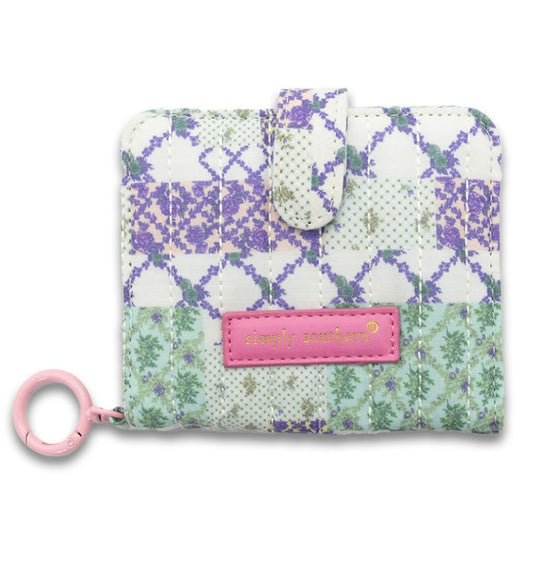 Quilted ID Wallet | Patchwork