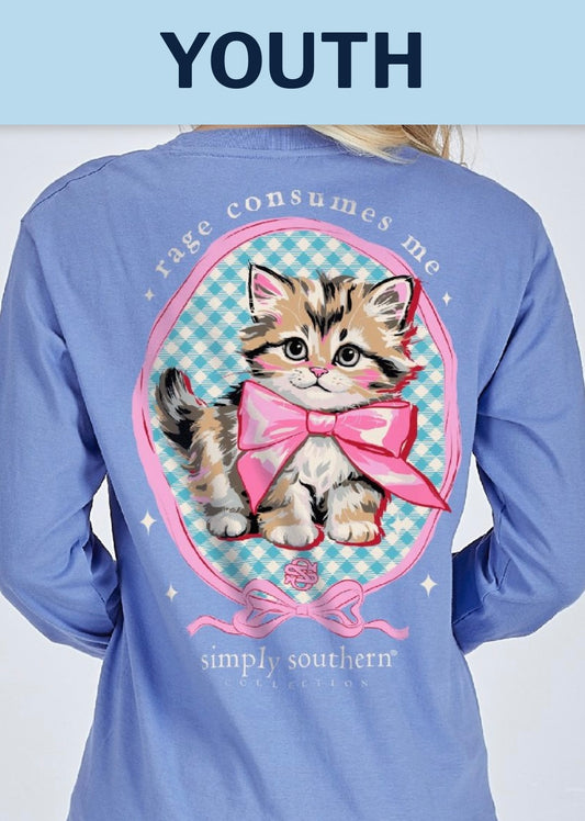 YOUTH Simply Southern “Rage” Long Sleeve T-Shirt