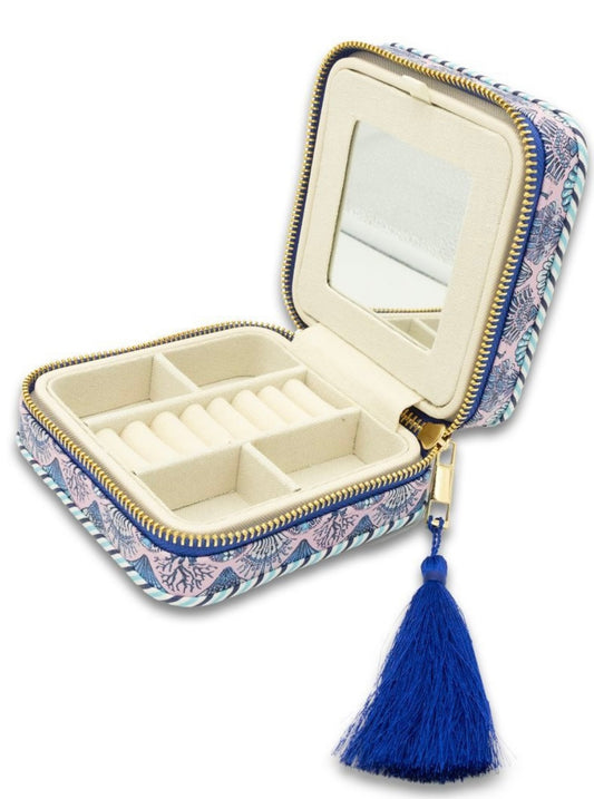 Tassel Jewelry Case | Scallop Shell