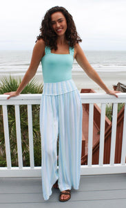 Simply Southern Palazzo Pants in Stripe