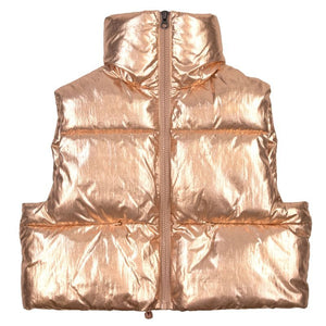 Simply Southern Gold Puffer Vest