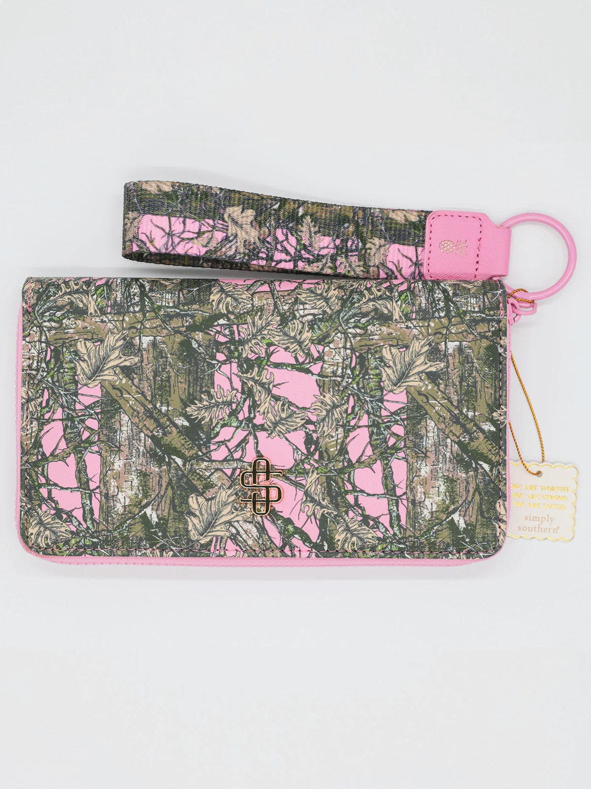 Simply Southern Phone Wallet - Pink Camo