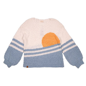 Simply southern popcorn crew sun sweater